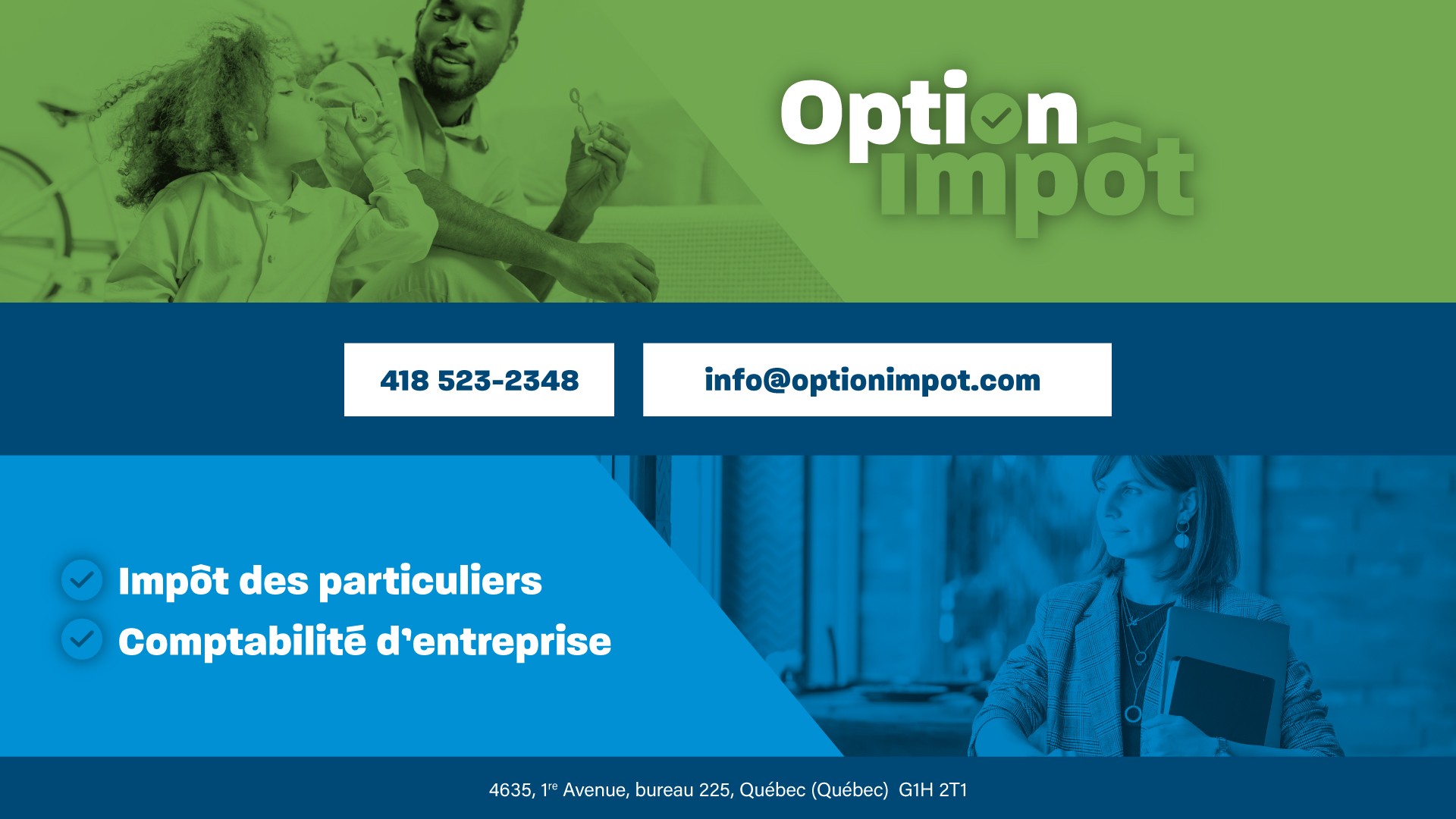 Service comptable - Option Imp&ocirc;t